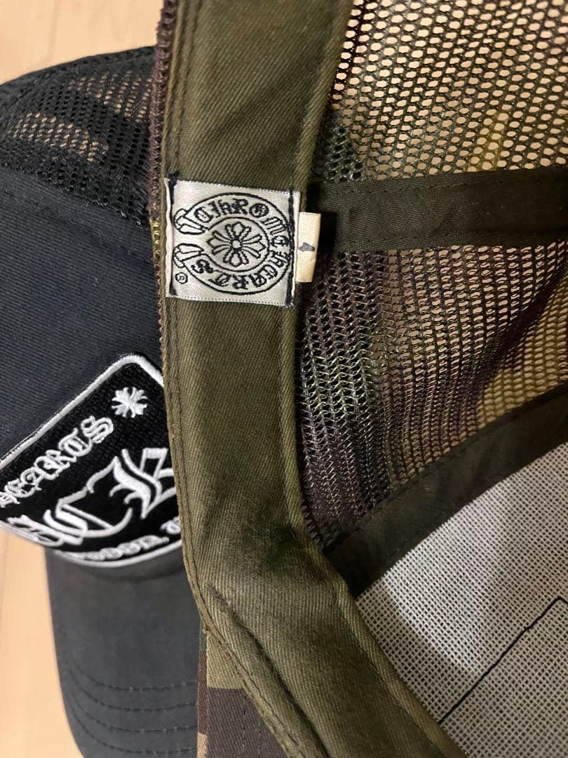 CHROME HEARTS 迷彩キャップ　黒キャップ　セット売りのみ対応