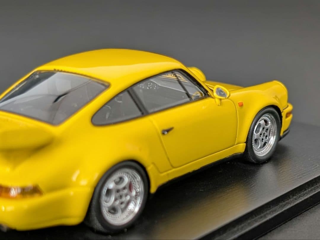 スパーク 1/43 ポルシェ 911 カレラ RS 3.8 1993 イエロー