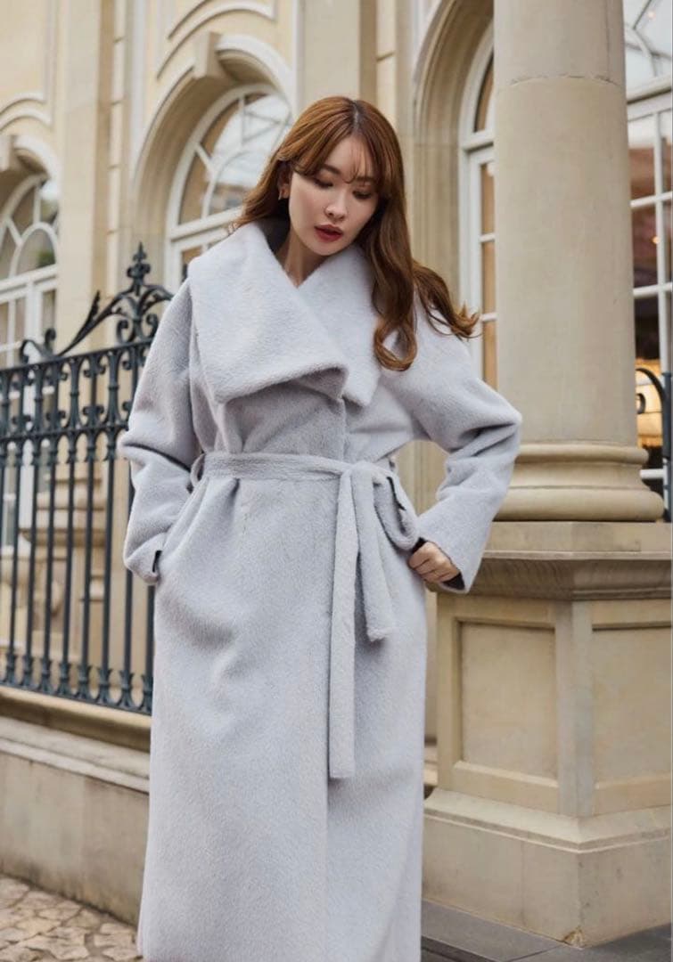 新品タグ付き herlipto Grace Wrap Coat コート Mサイズ