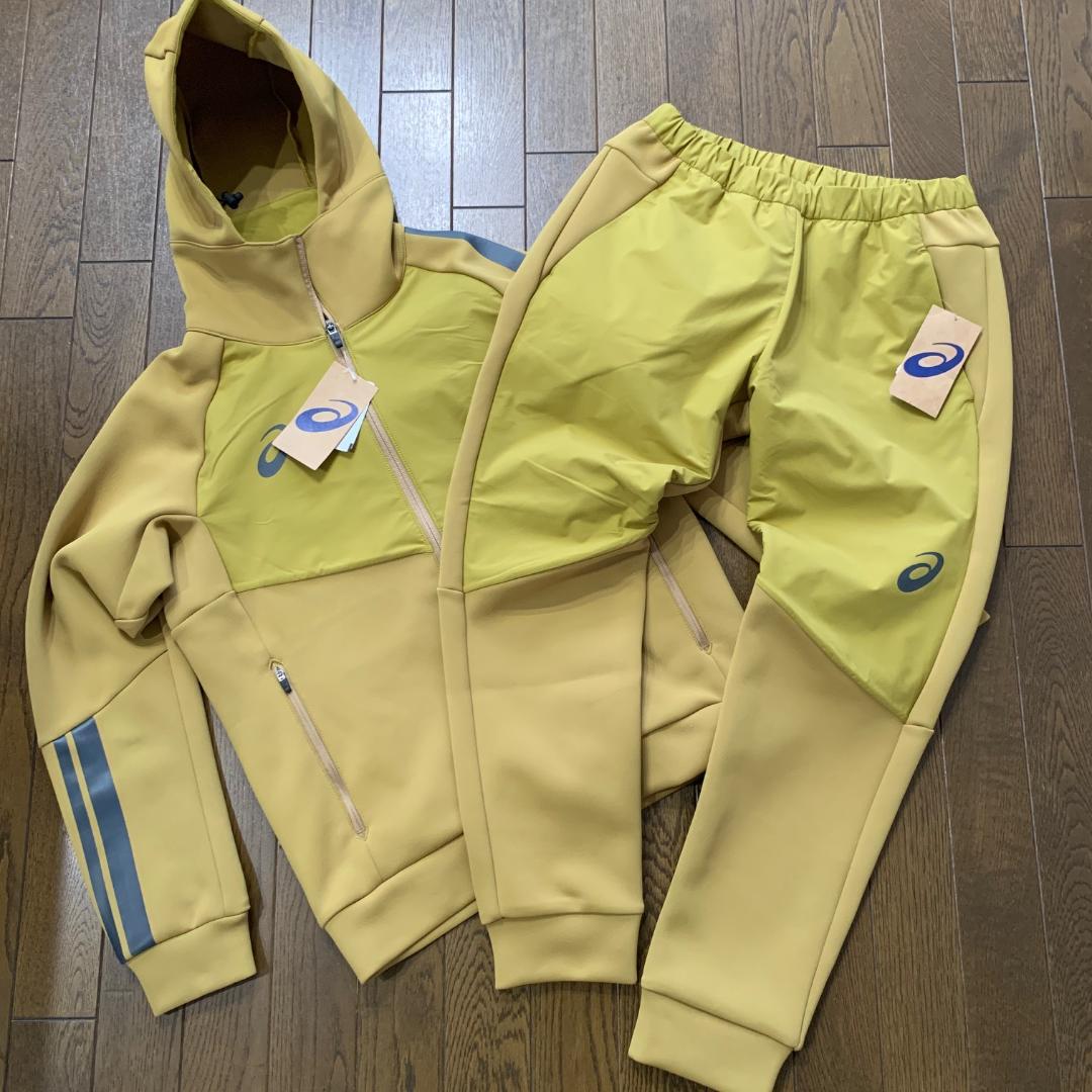アシックス　ハイブリッド　ジャケット　パンツ　メンズS　上下セット　秋冬