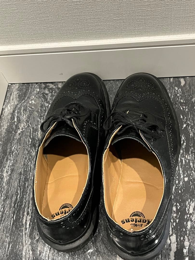 Dr.Martens ドクターマーチン ウィングチップ レザーシューズ