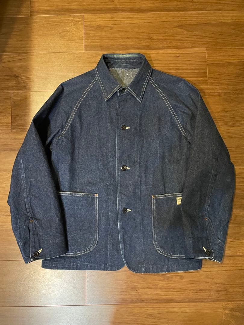 atlast&co アットラスト カバーオール 大戦モデル 677J 40サイズ