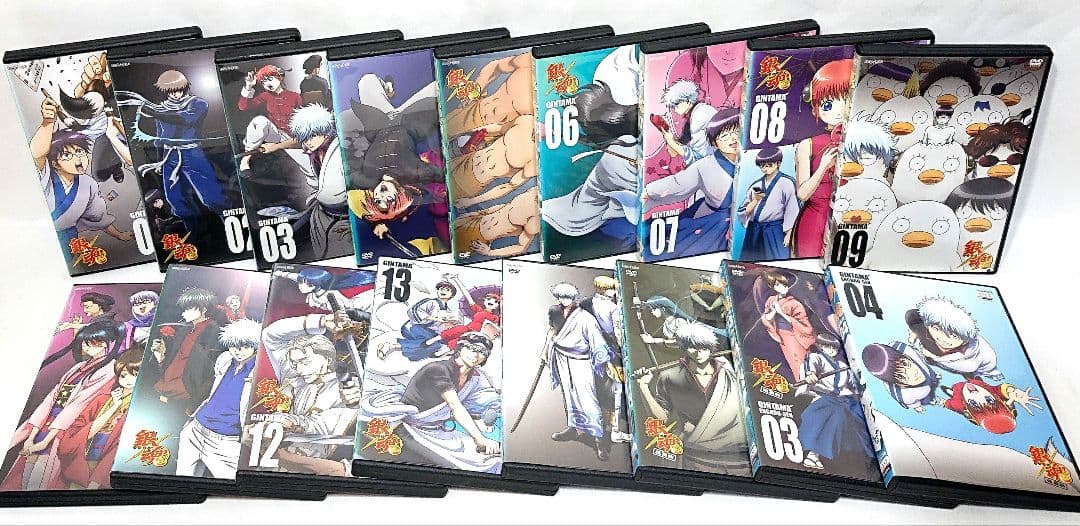 銀魂【DVD】シリーズ全100巻 + 劇場版/ジャンプアニメツアー 4作品