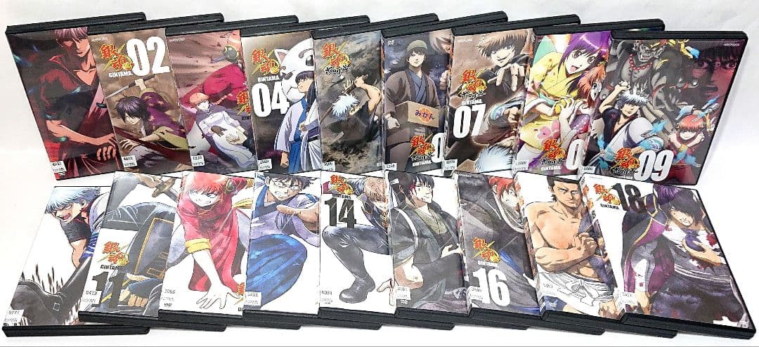 銀魂【DVD】シリーズ全100巻 + 劇場版/ジャンプアニメツアー 4作品