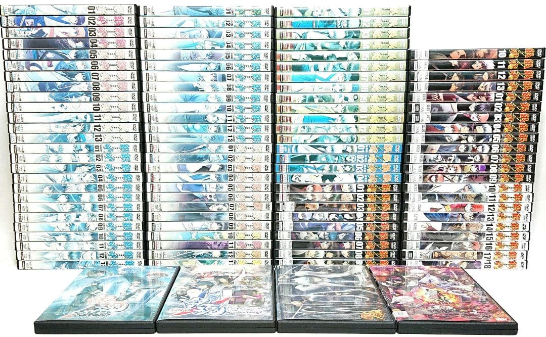 銀魂【DVD】シリーズ全100巻 + 劇場版/ジャンプアニメツアー 4作品