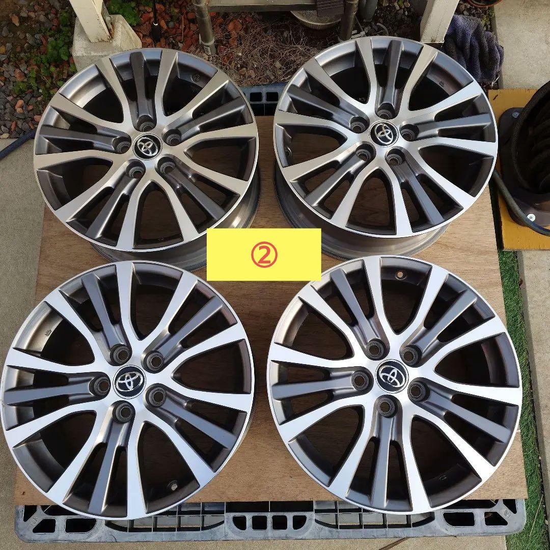 希少！トヨタ 純正ホイール17インチ　4本 ②