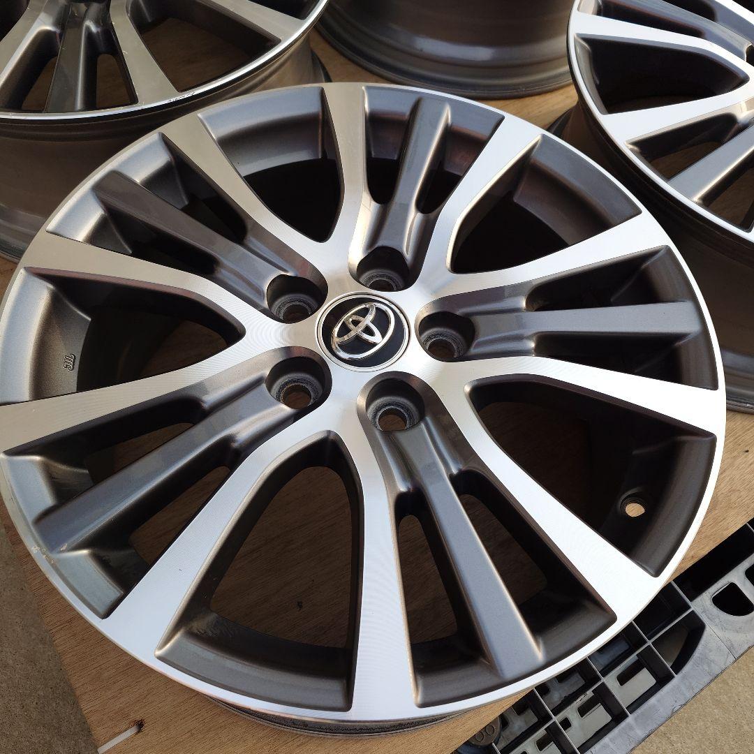 希少！トヨタ 純正ホイール17インチ　4本 ②