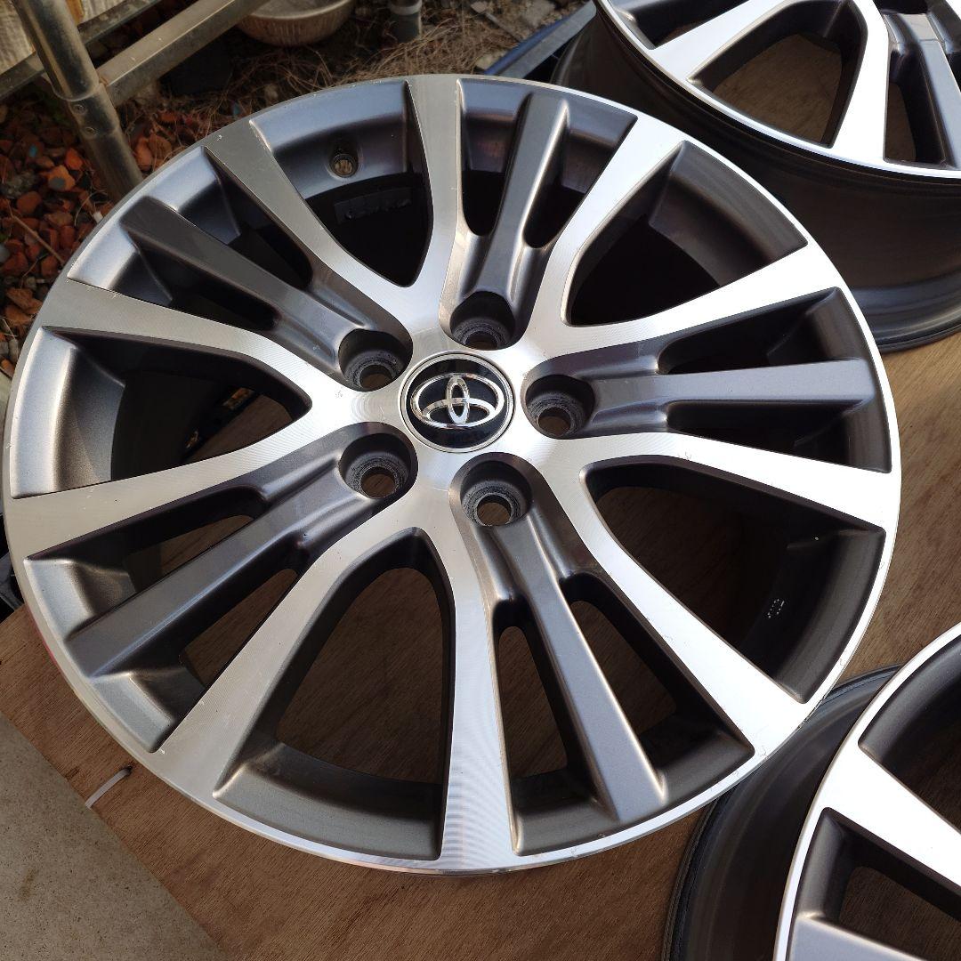 希少！トヨタ 純正ホイール17インチ　4本 ②