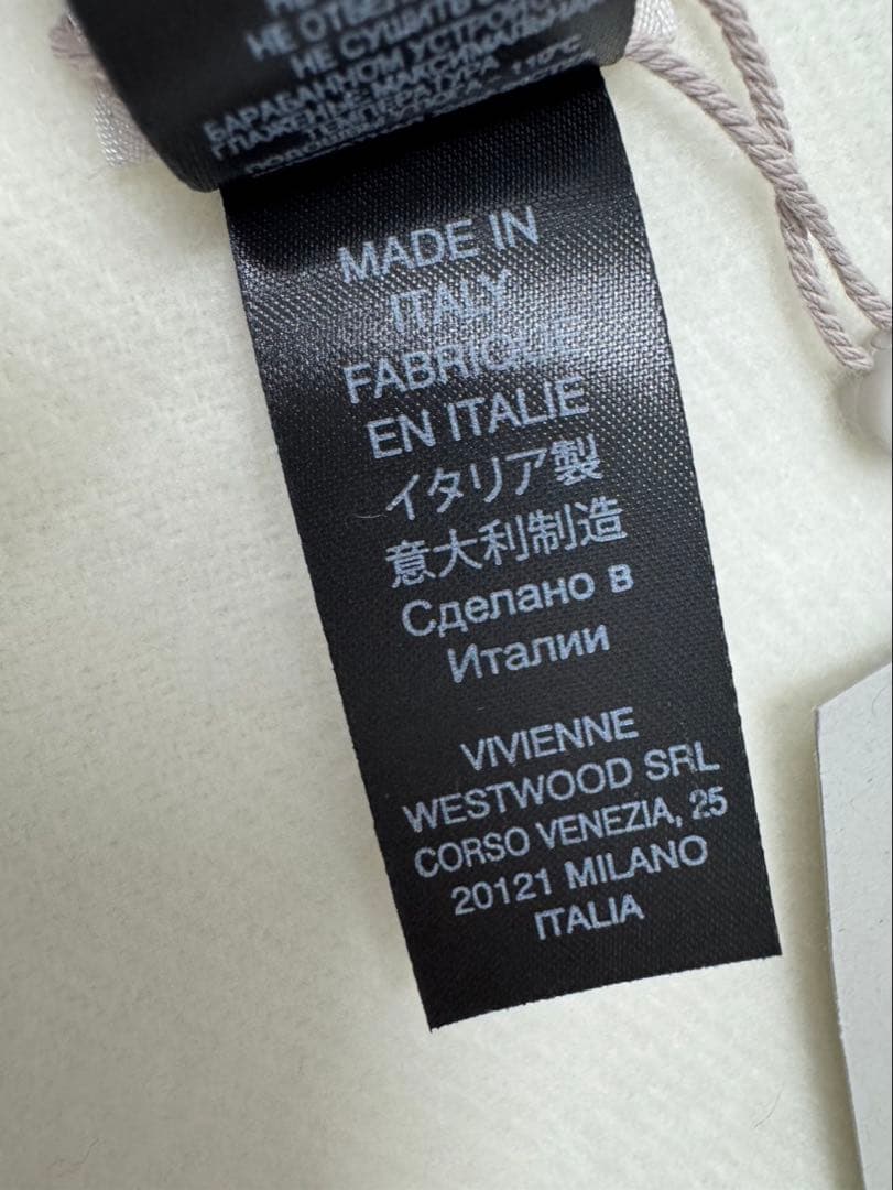 Vivienne Westwood ホワイトマフラー