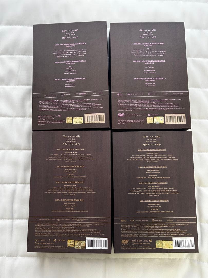 MAGIC SHOP 4枚セット DVD