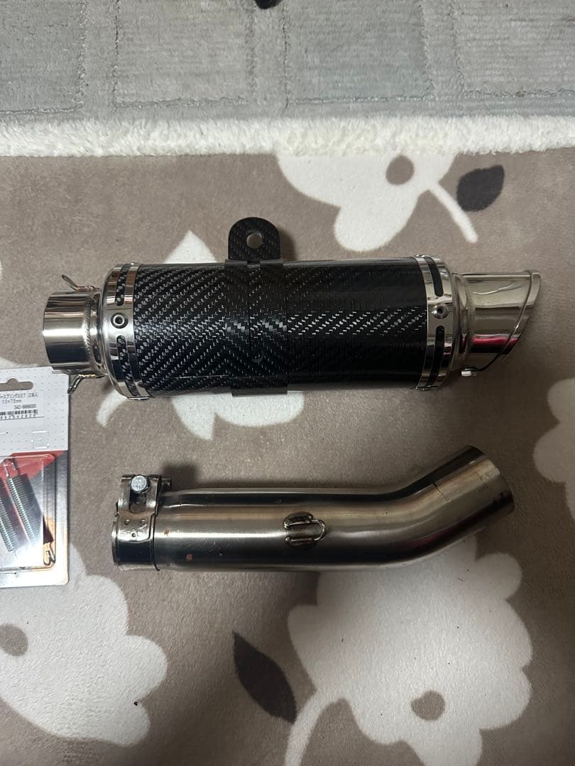 ケンタcb400sf/sb lci スリップオンマフラー ショート管