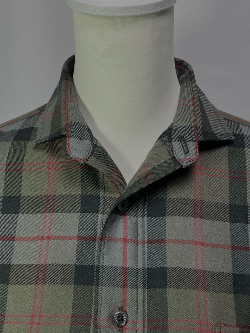 G様**オーバーサイズ チェック柄シャツ 長袖