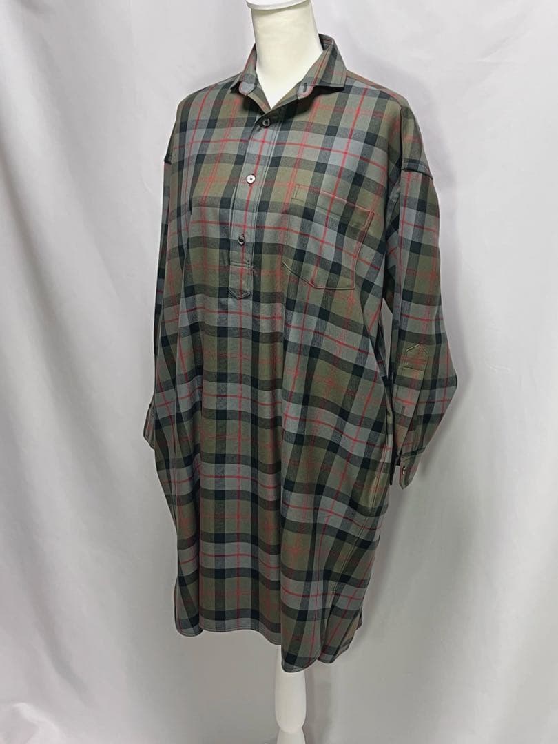 G様**オーバーサイズ チェック柄シャツ 長袖