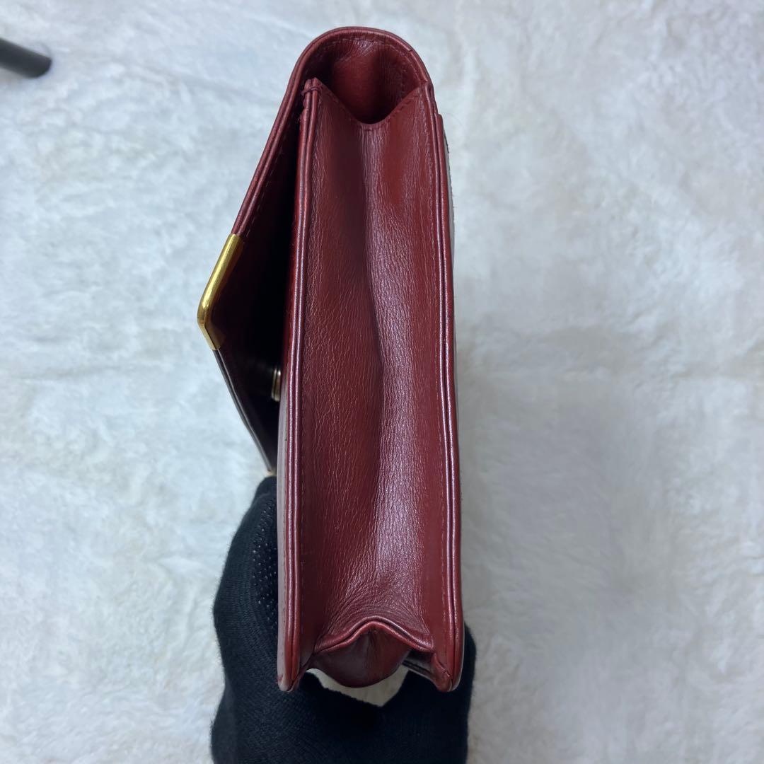 カルティエ マストライン 本革 レザー クラッチバッグ