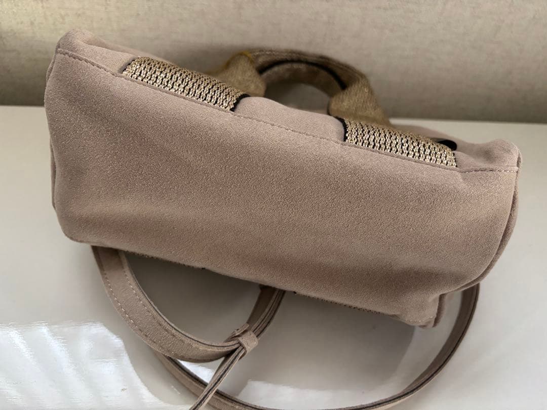 新品★半額‼︎日本製ヴィオラドーロ　高級ショルダーバッグ（布製エコバッグ大付き）