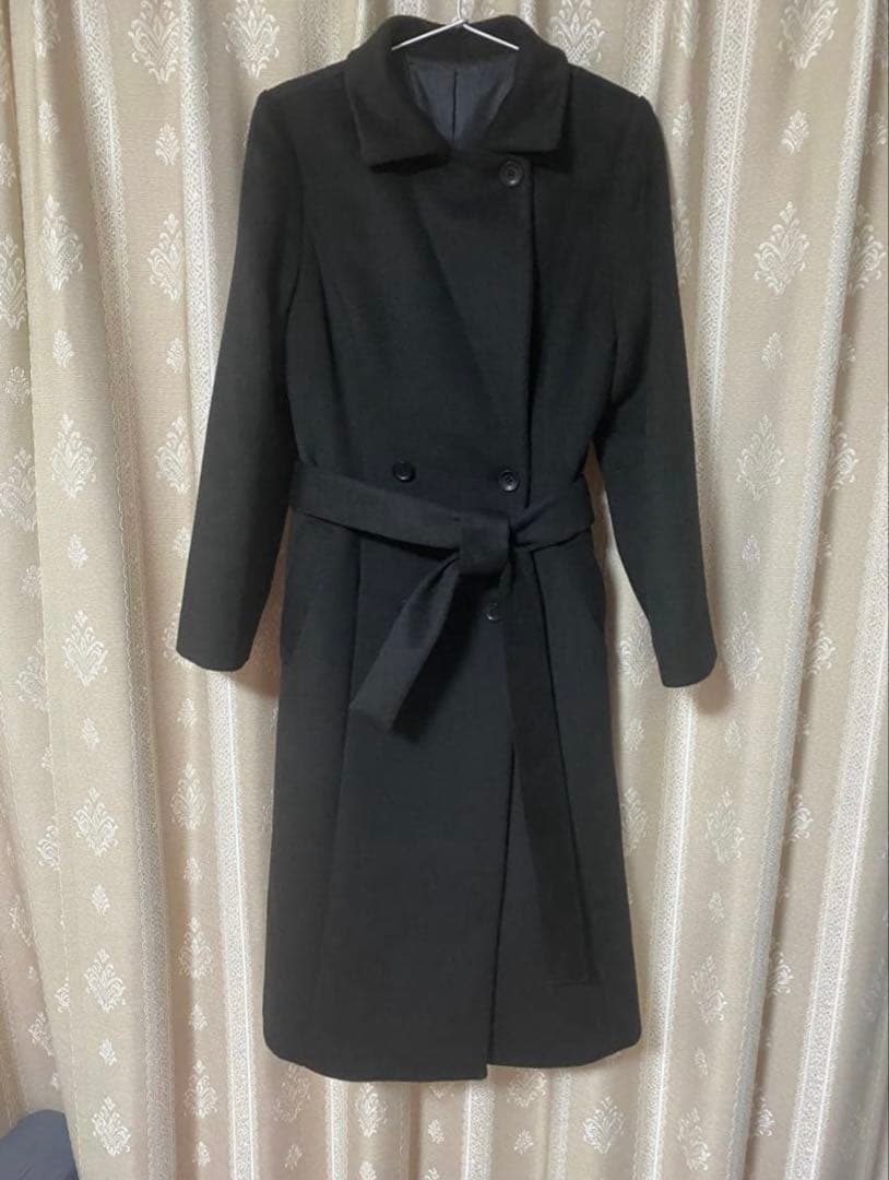 overE 理想のチェスターコート ブラック U65サイズ