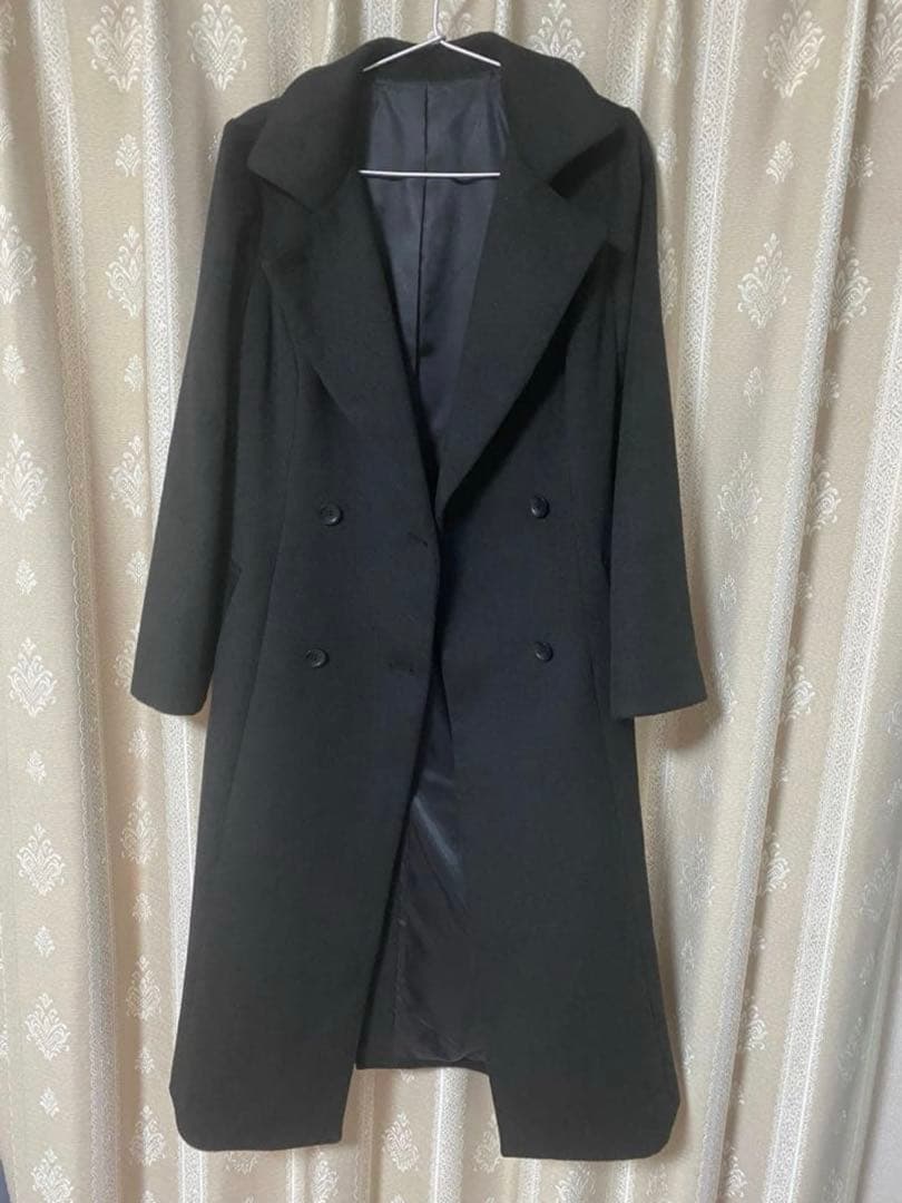 overE 理想のチェスターコート ブラック U65サイズ