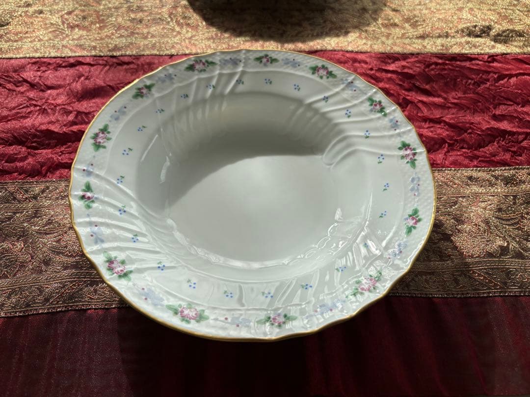 美品　ジノリ　ベッキオカプリ　4枚セット　20センチ　スープ皿