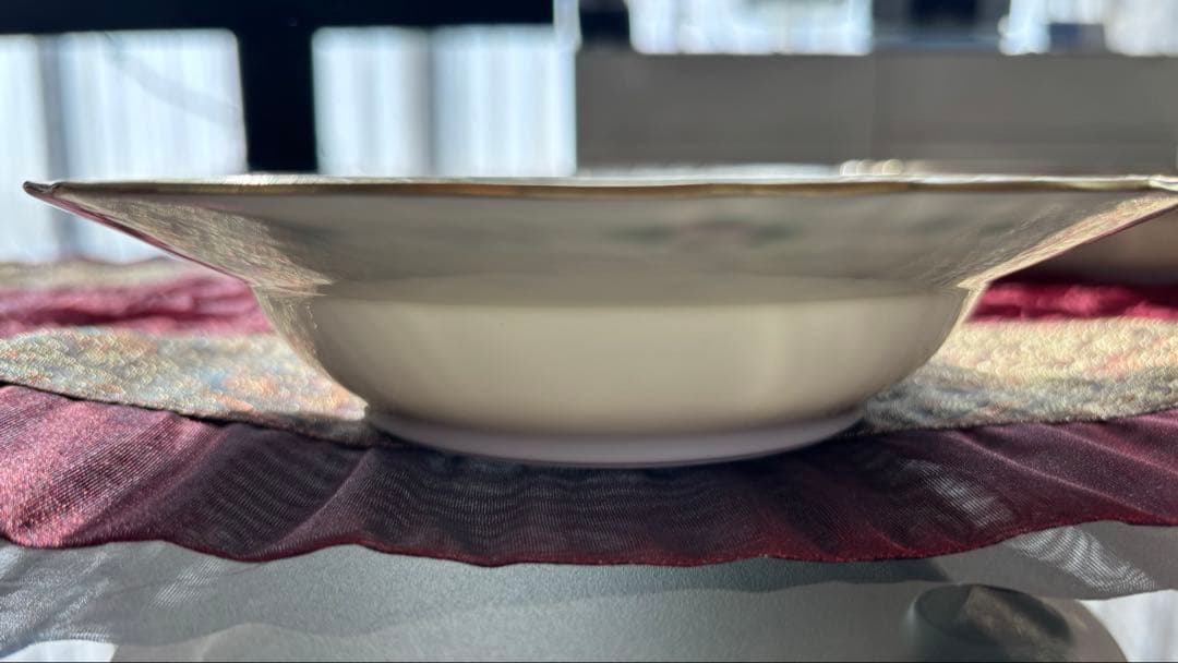 美品　ジノリ　ベッキオカプリ　4枚セット　20センチ　スープ皿