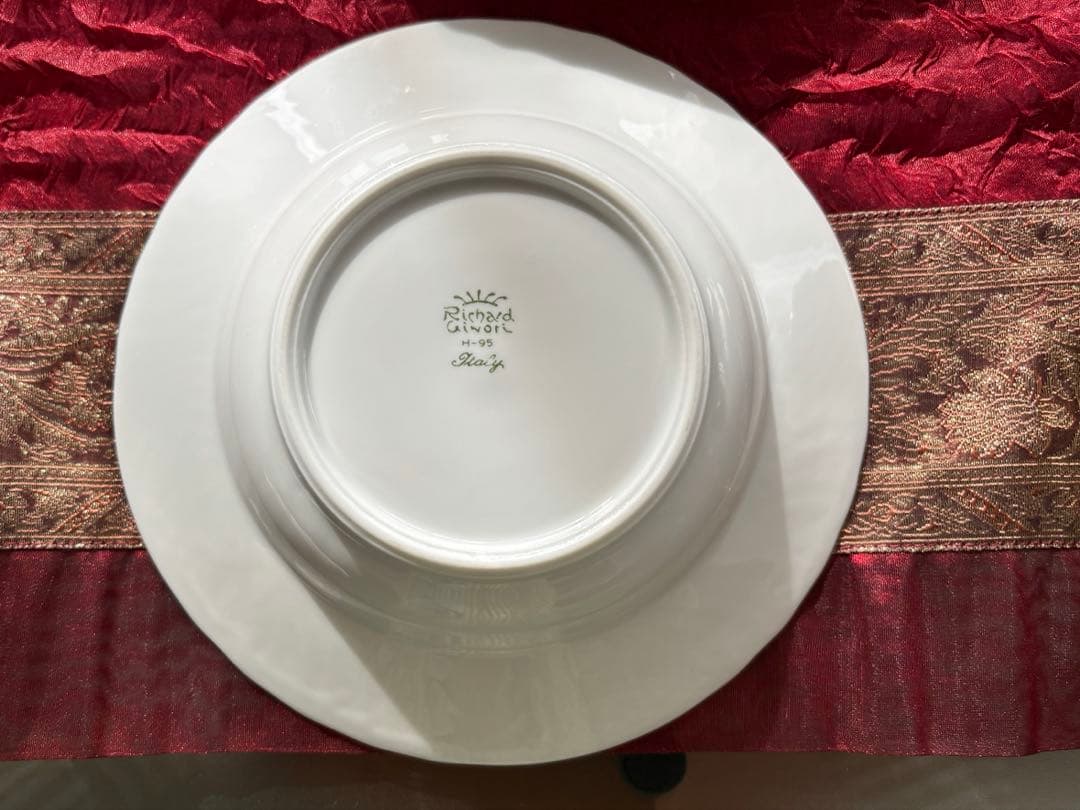 美品　ジノリ　ベッキオカプリ　4枚セット　20センチ　スープ皿