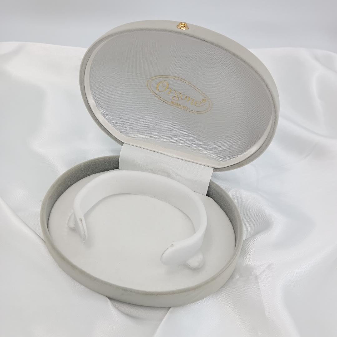ORGONE バングル シルバー 箱付 施療 レディース メンズ ユニセックス