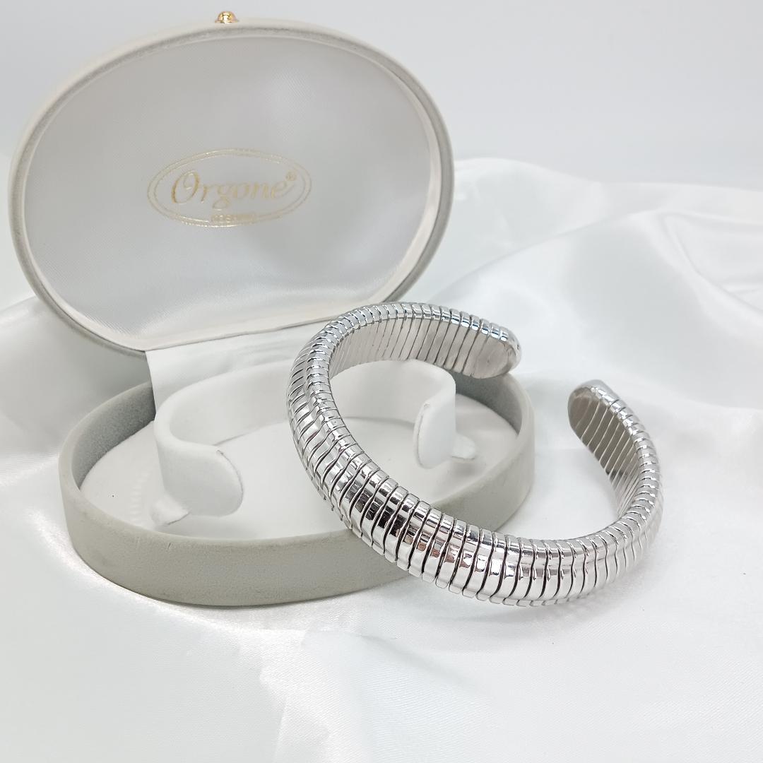 ORGONE バングル シルバー 箱付 施療 レディース メンズ ユニセックス