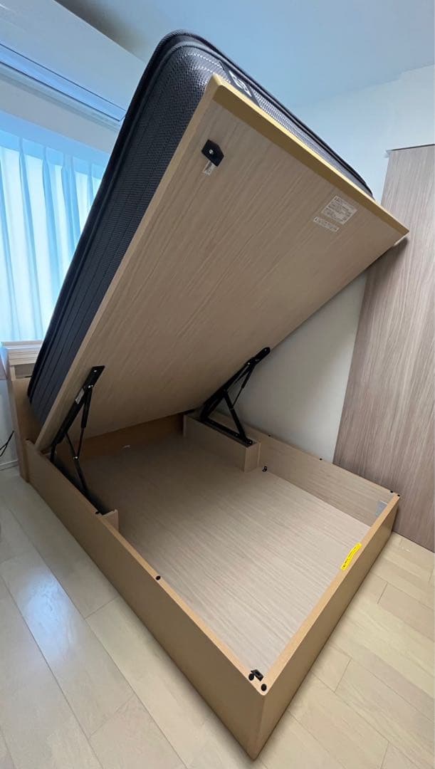 夏セール！美品セミダブル高級ベッドセット★ Sealy シーリー&フランスベッド