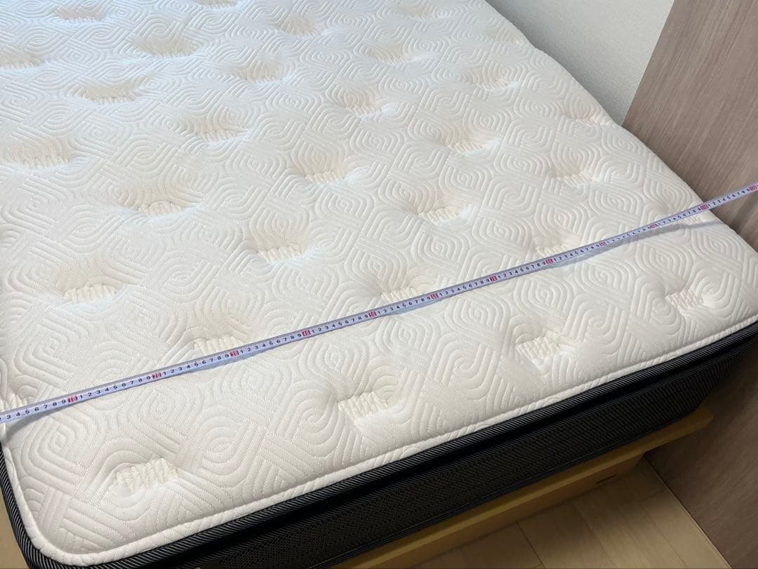 夏セール！美品セミダブル高級ベッドセット★ Sealy シーリー&フランスベッド