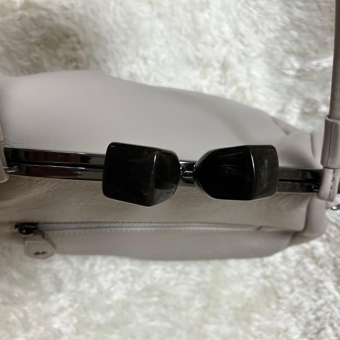 【mom様】ESTINE ハンドバッグ 2way ショルダーバッグ がま口