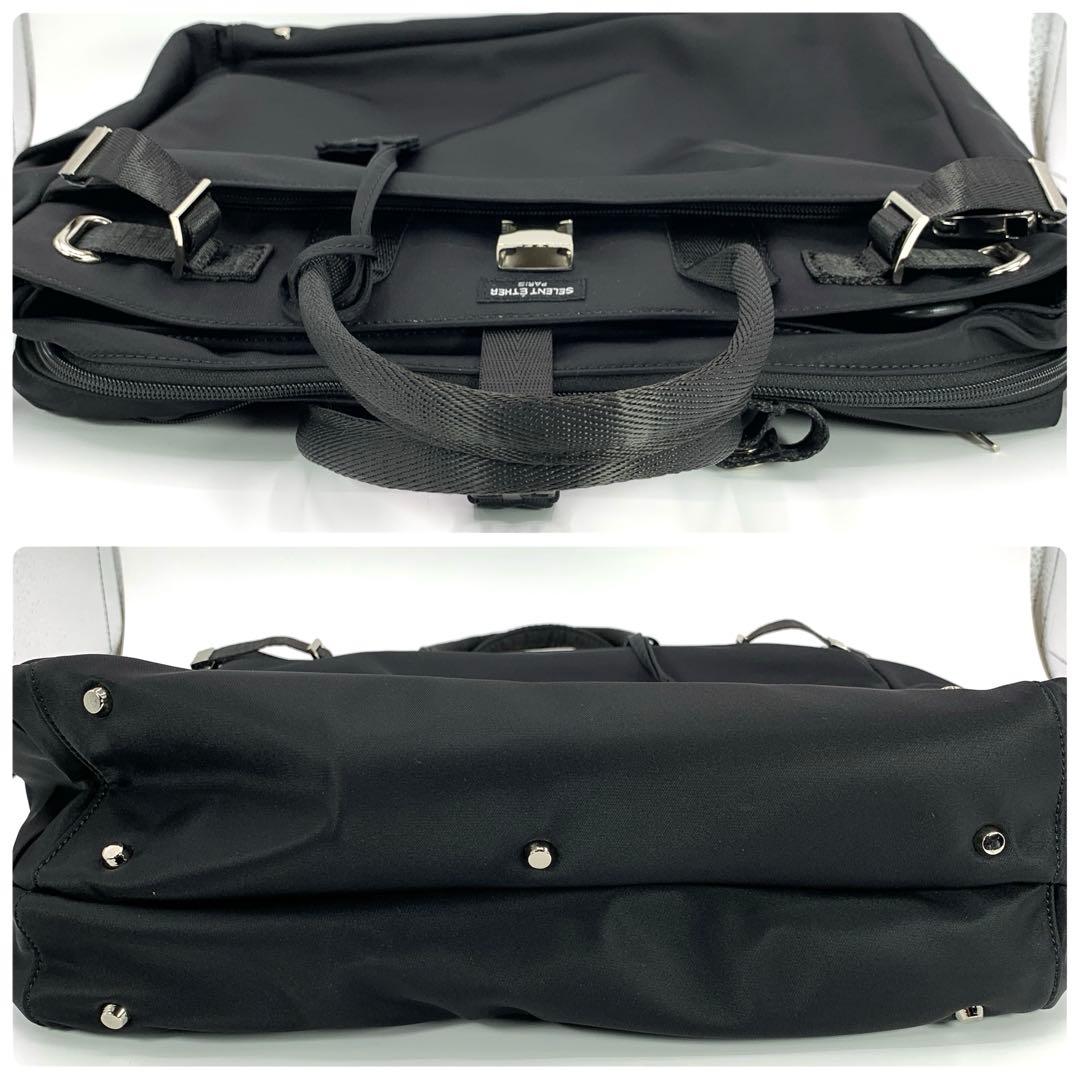 未使用級　SELENT ETHER　セレーンエテール　4way　バッグ　ブラック
