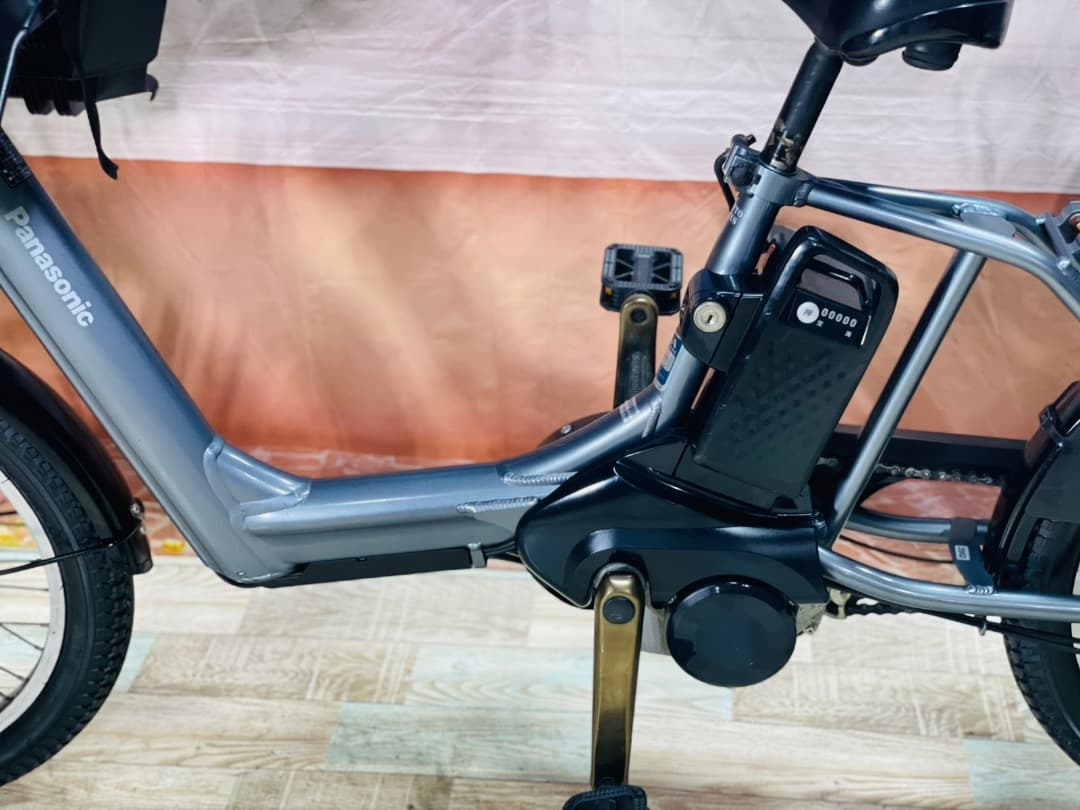Y2082 王様アニーズ⭐️ 16AH！　パナソニック　子供乗せ電動自転車