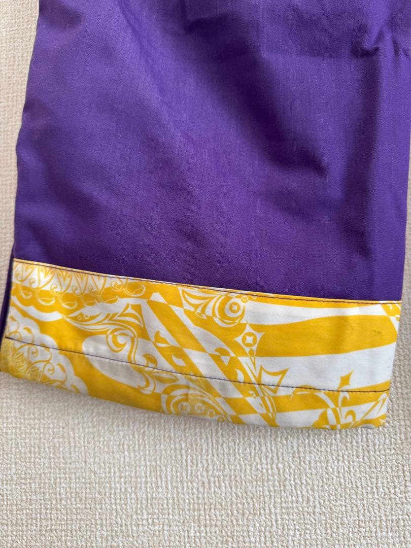 S. WEAR スキーウェア 紫/黄色 SMALL