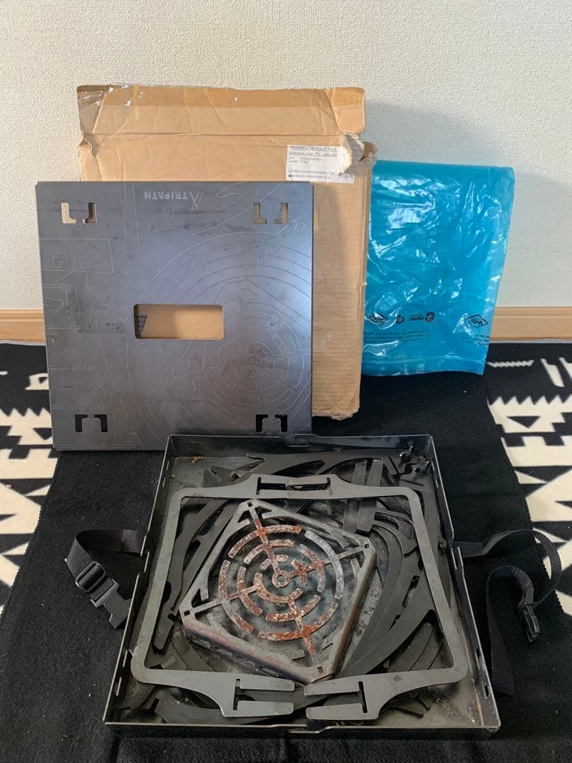 最終価格　トリパスプロダクツ　焚き火台 GURU GURU FIRE (M)