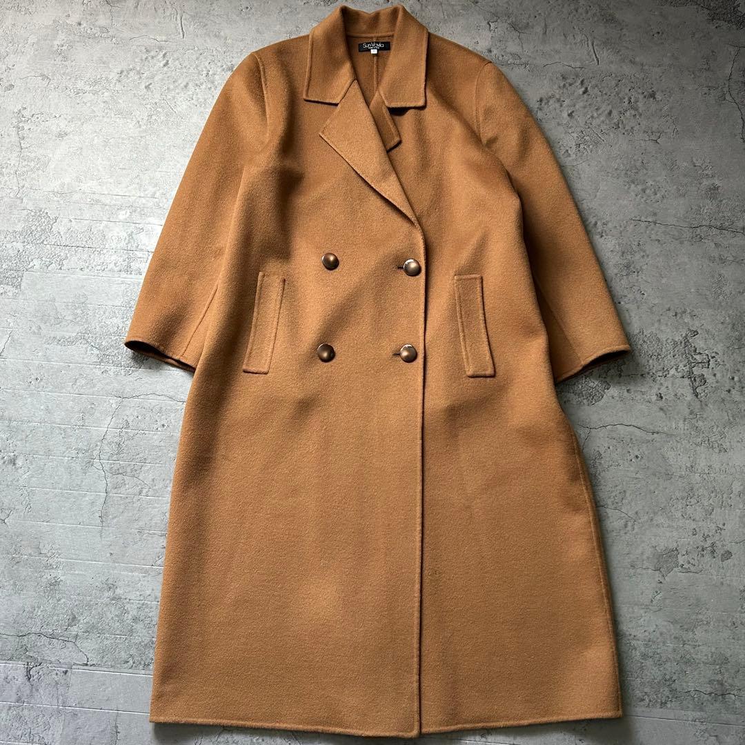美品 SUN-VAVILA Loro Piana カシミヤ チェスターコート