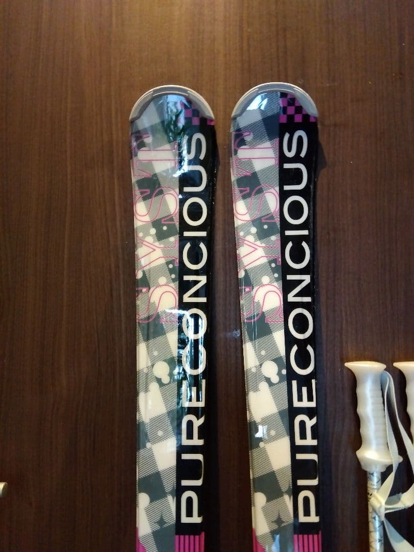 人気♥PURECONSCIOUS/レディース用/スキーセット/メンテ・WAX済✔
