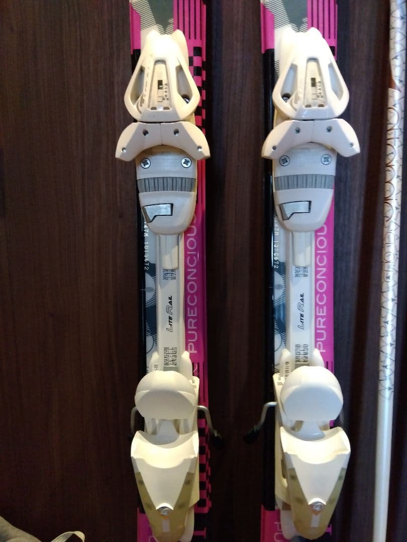 人気♥PURECONSCIOUS/レディース用/スキーセット/メンテ・WAX済✔