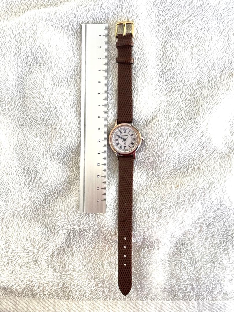 美品❣シチズン xC 電波 ソーラー サクラピンク ティタニアライン　稼働品