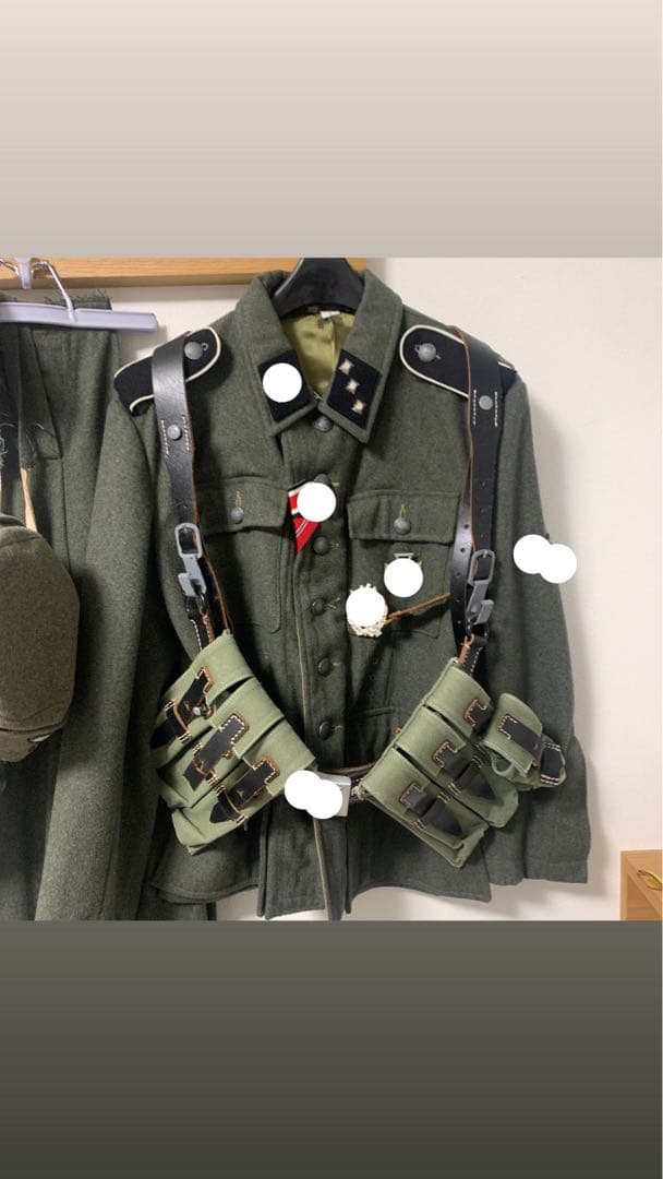 ドイツ軍 野戦服 装備 セット