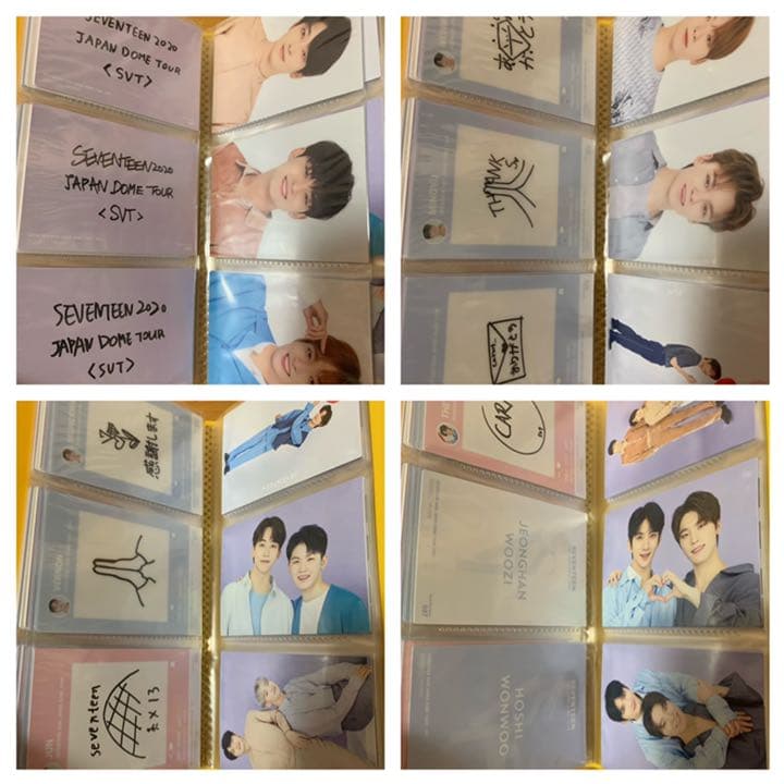 seventeen  ドームツアー　トレカ