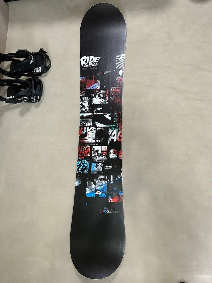 スノーボード４点セット　RIDE 152✖️Salomon✖️Salomon