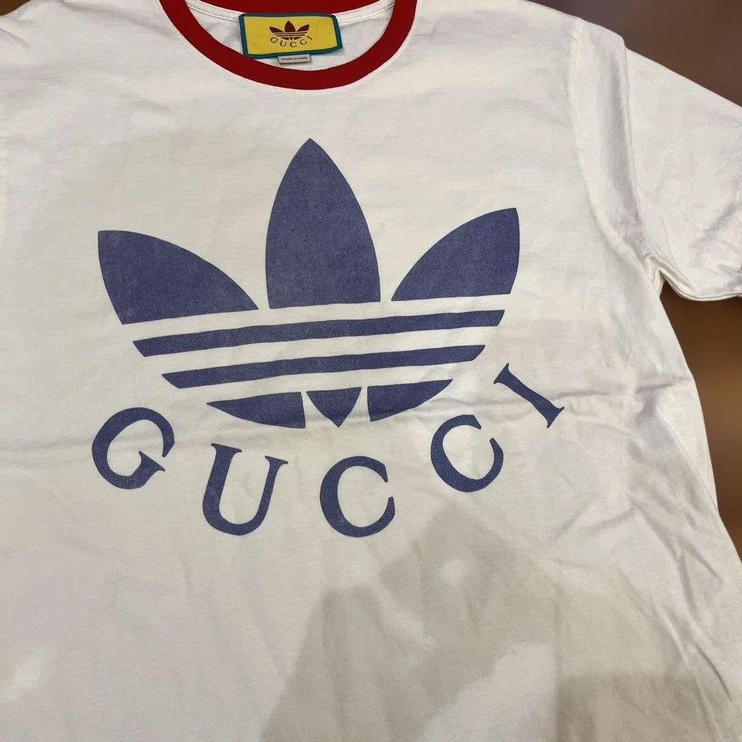GUCCI × adidas半袖Tシャツ　XS