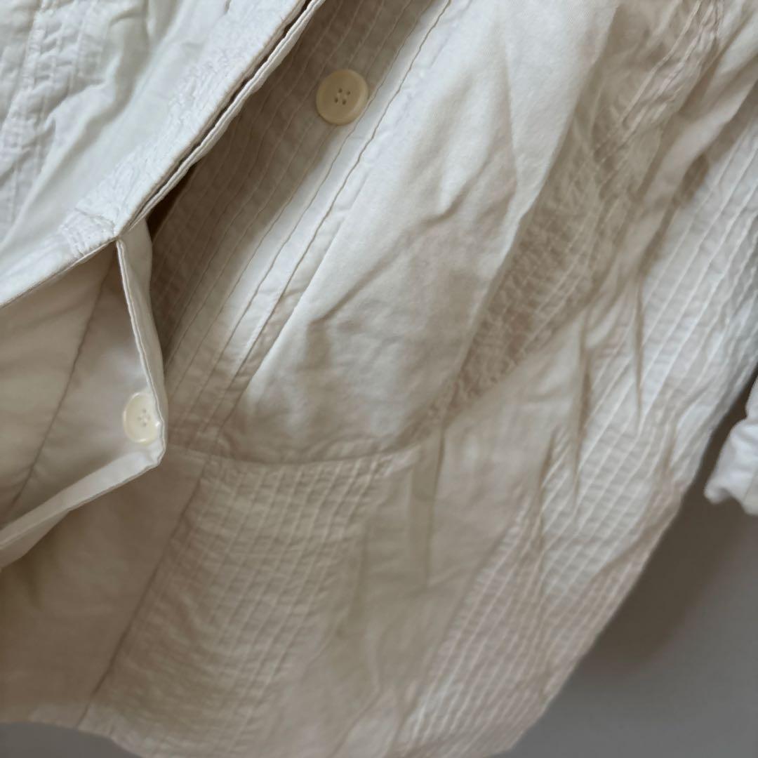 YACCOMARICARDオーバーサイズ アイボリー　コットン中綿　ジャンパー