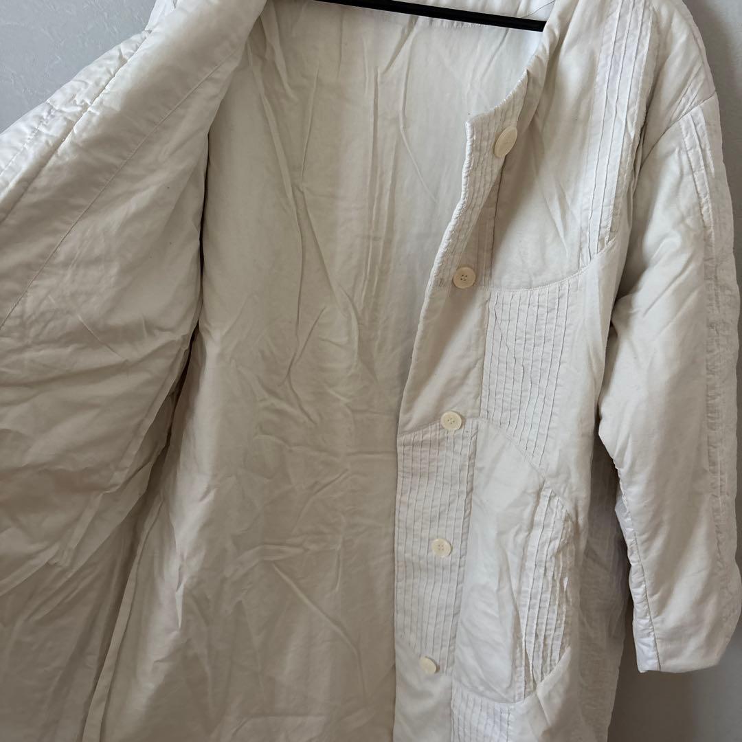 YACCOMARICARDオーバーサイズ アイボリー　コットン中綿　ジャンパー