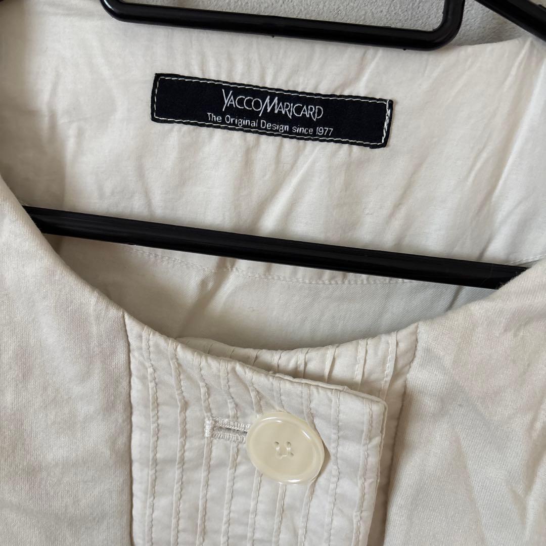 YACCOMARICARDオーバーサイズ アイボリー　コットン中綿　ジャンパー