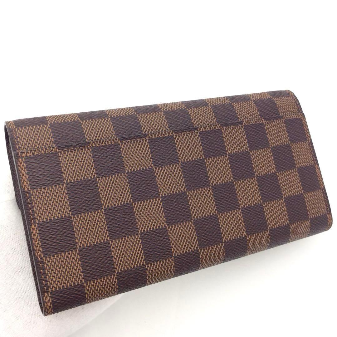 ルイヴィトン ダミエ 長財布 ポルトフォイユ サラ N63209 ICチップ