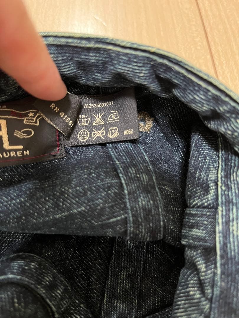 Ralph Lauren デニムキャスケット ONE SIZE