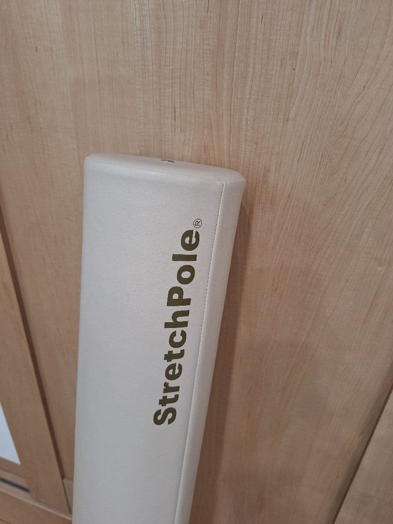 LPN ストレッチポールEX(アイボリー)スタートBOOK、エクササイズDVD付