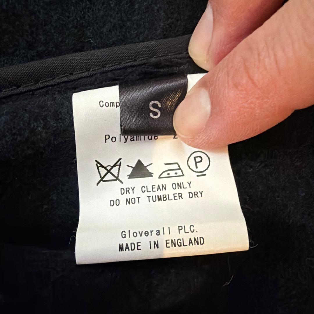 美品 英国製gloverall グローバーオール ダッフルコート チェック柄 Ｓ