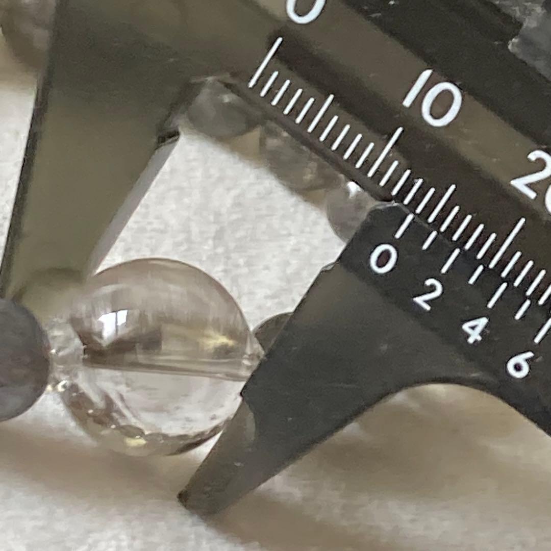 プラチナルチル×ラブラドライトのブレスレット