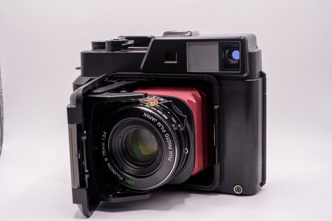 整備済 FUJI GS645 Professional 美品 皮腔交換 測光OK